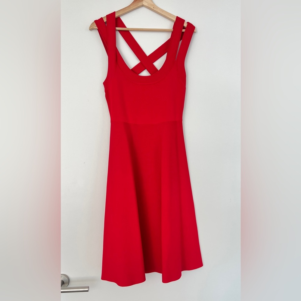 Alexander Wang Red Fit-and-Flare Dress - NWT